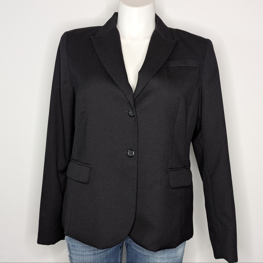 Pendleton Black Wool Lightweight Professional Car… - image 1
